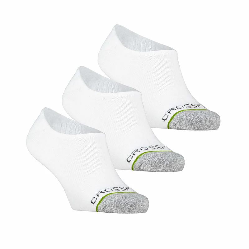 3-pack Original Men's No Show Socks (White)