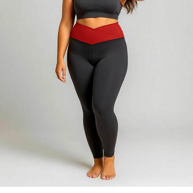 Leggings de Cintura Cruzada