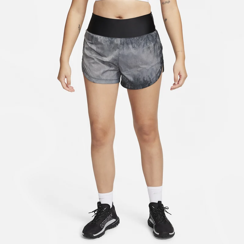 Nike Women's Repel Mid-Rise 8cm (approx.) Brief-Lined Runnin