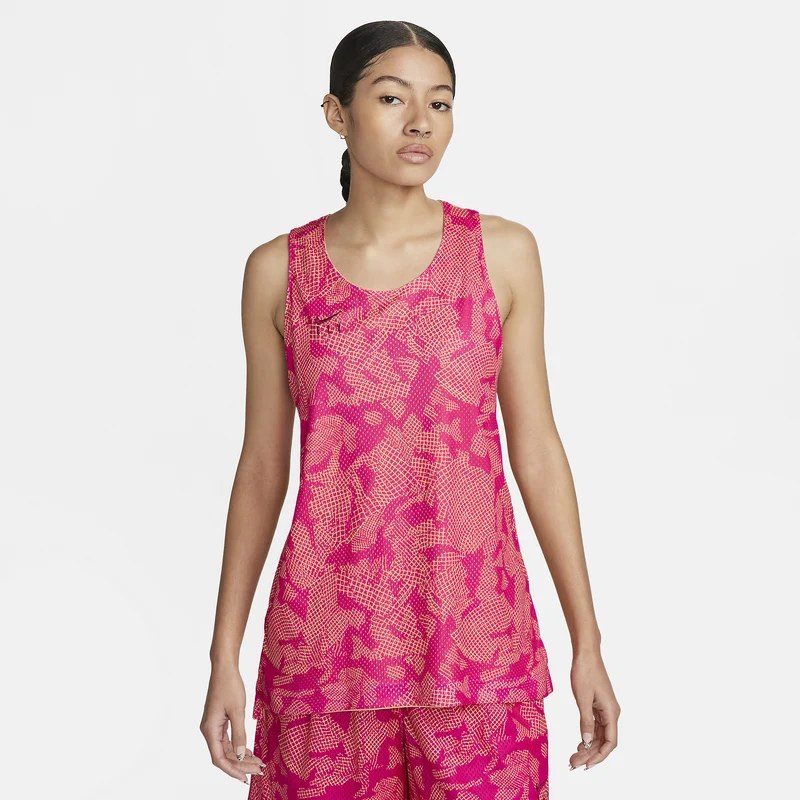 Nike Women's Dri-FIT Reversible Basketball Tank Top Swoosh F