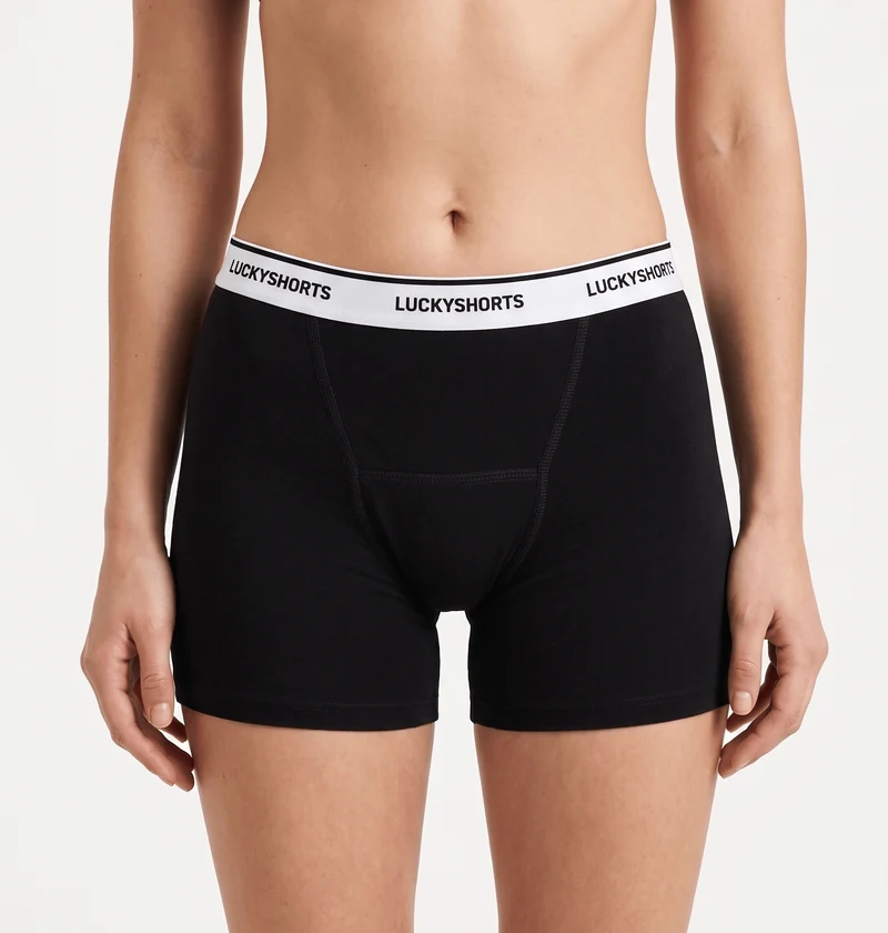 Period underwear Lucky Black