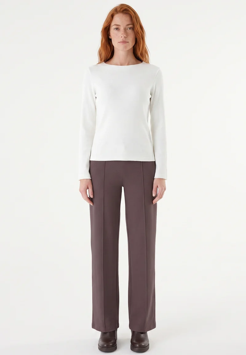 High-Waist-Hose aus ECOVERO™ Viskose und recyceltem Polyamid