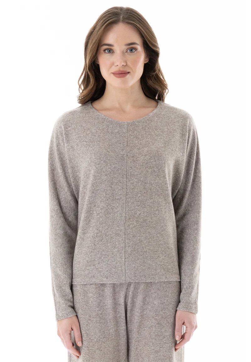 Longsleeve aus Bio-Baumwolle und recyceltem Polyester