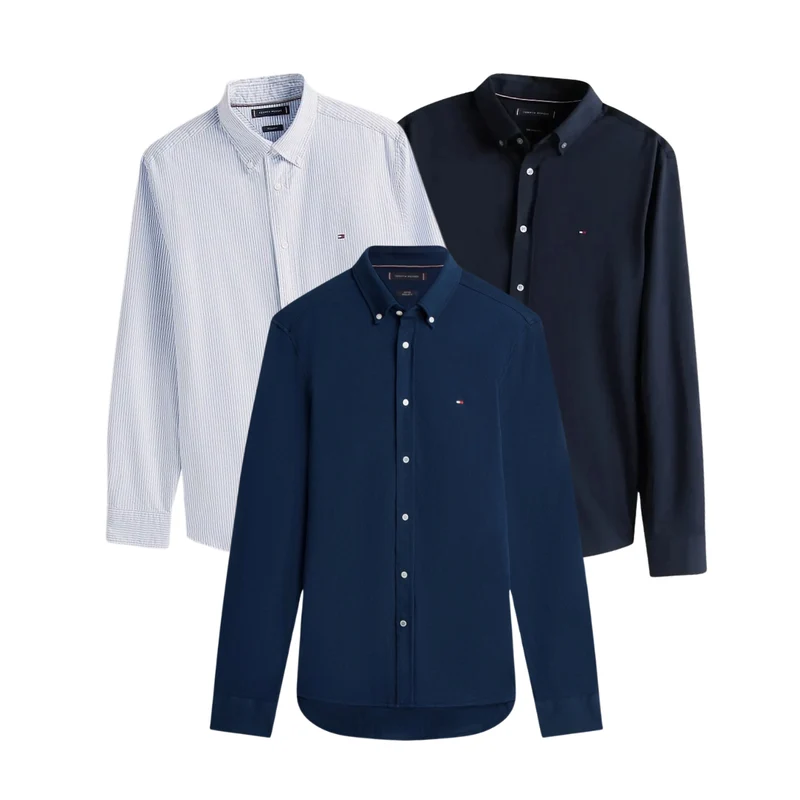 AUTUMN DROP 25x Pièces Chemise Tommy Hilfiger (48H DISPATCH)