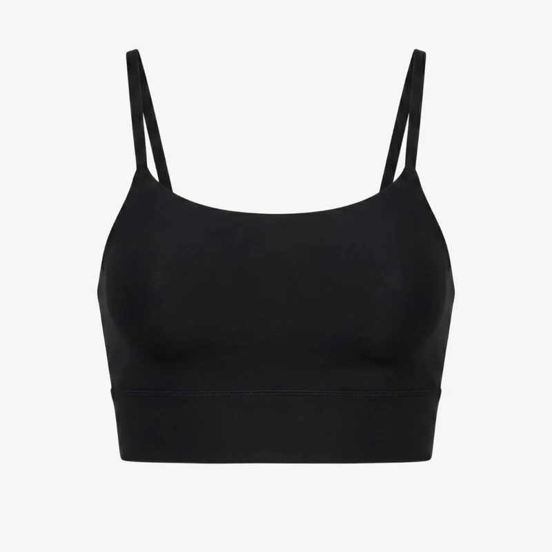 Microfiber Seamless Bralette | Schwarz