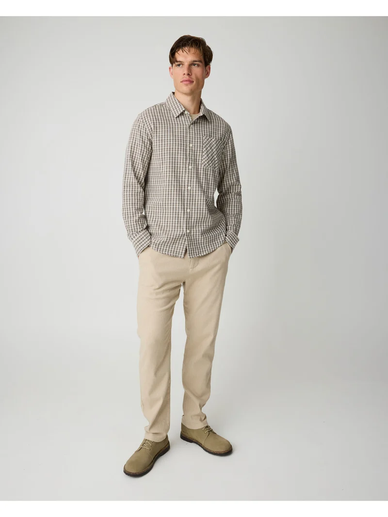 Chuck Regular Flannel Chino Pants light feather gray