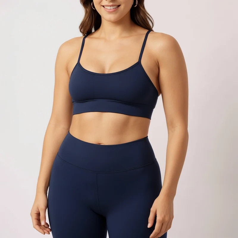Top Deportivo Azul Marino