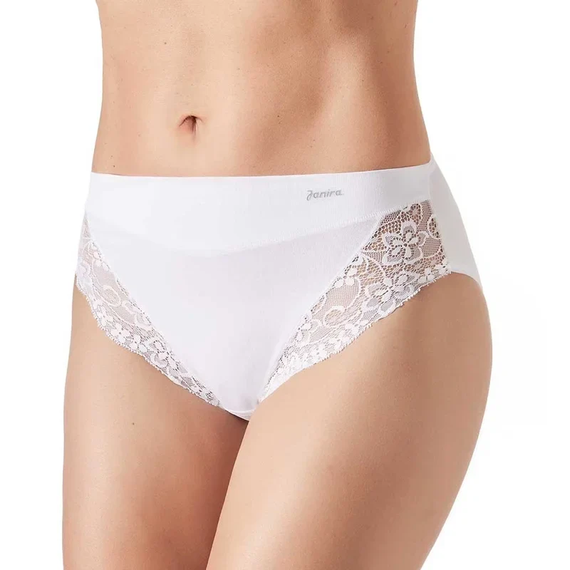 Janira - Esencial High Brief 2er-Pack Weiß