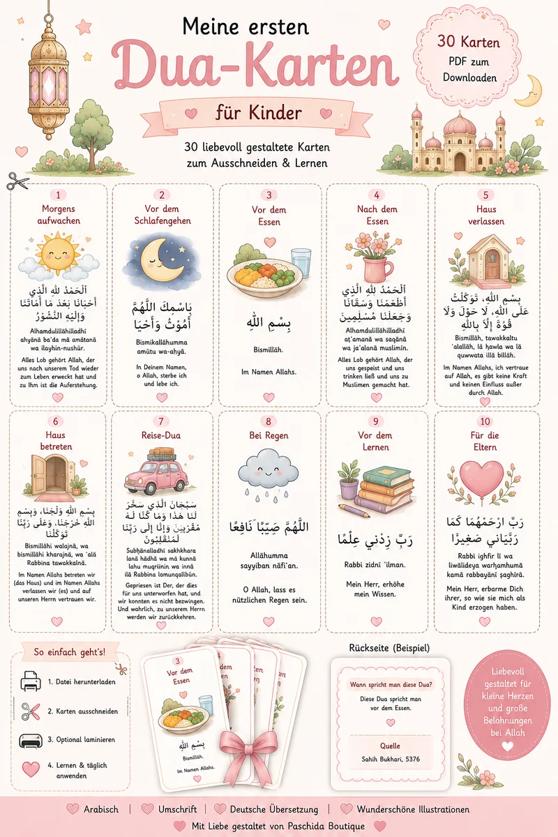 Dua Karten Bastelset