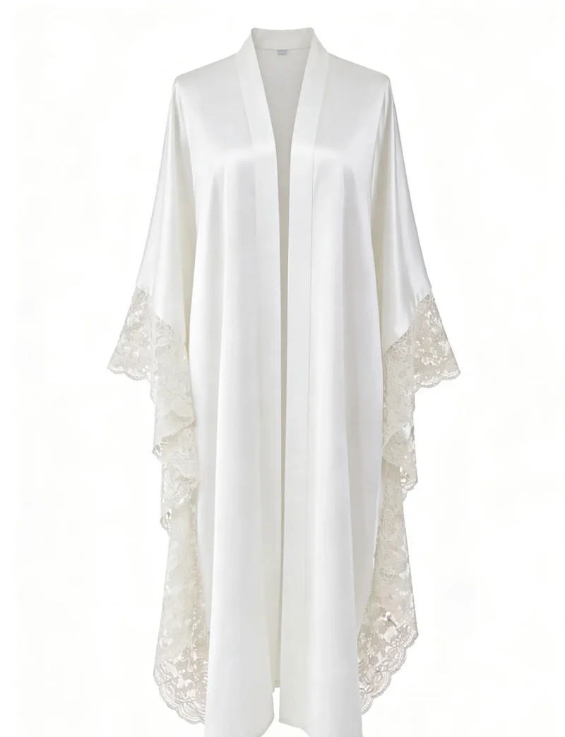 Kimono mit Spitzendetails „layana“