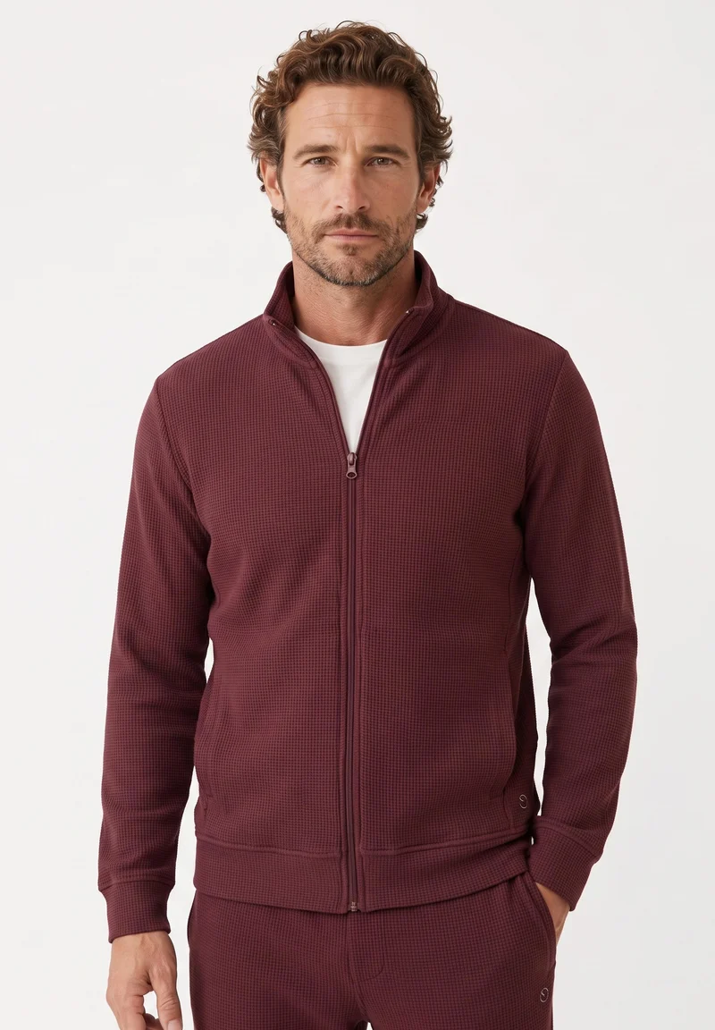 JORRIN | Waffel-Jacke aus Bio-Baumwolle & recyceltem Polyester