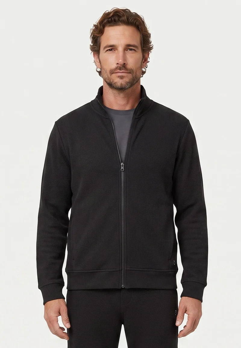 JORRIN | Waffel-Jacke aus Bio-Baumwolle & recyceltem Polyester