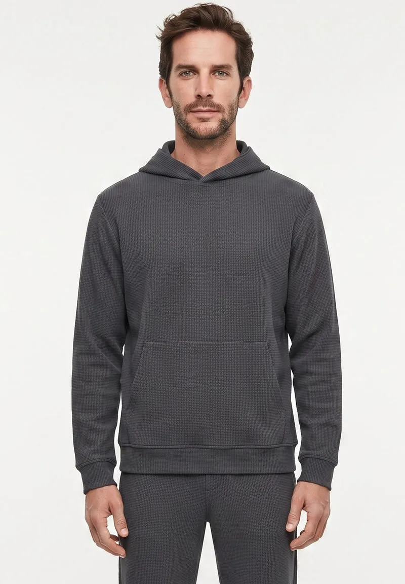 HECTORR | Waffel Hoodie aus Bio-Baumwolle & recyceltem Polyester