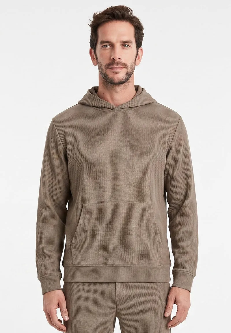 HECTORR | Waffel Hoodie aus Bio-Baumwolle & recyceltem Polyester