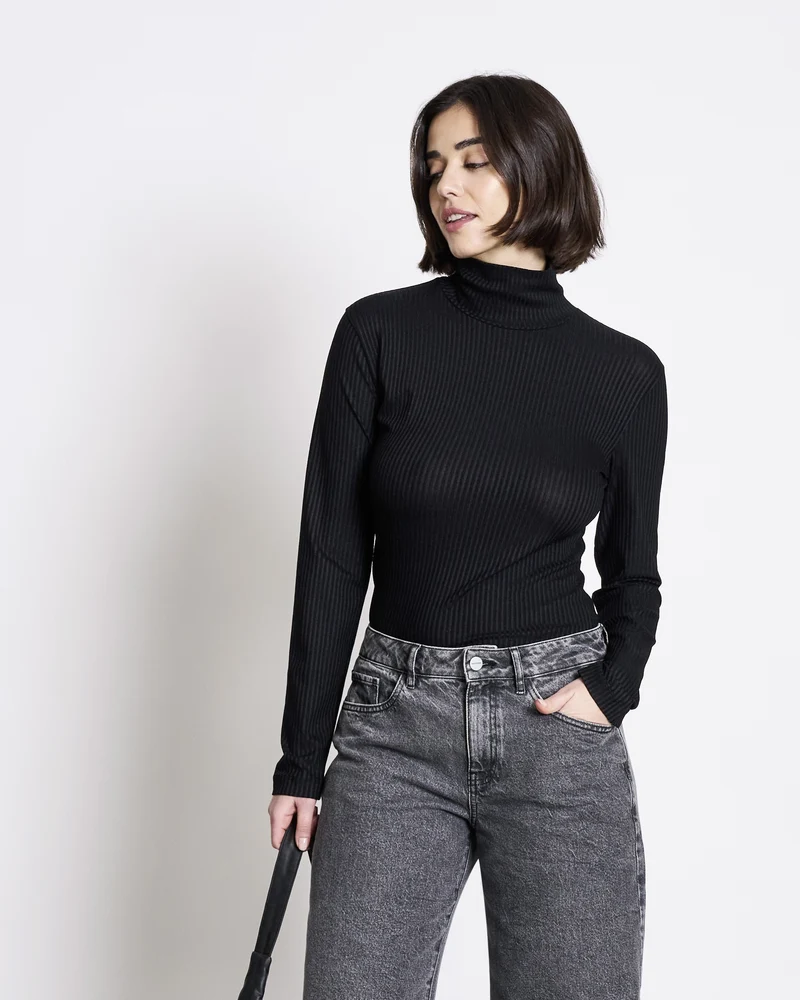 Turtleneck Mio black