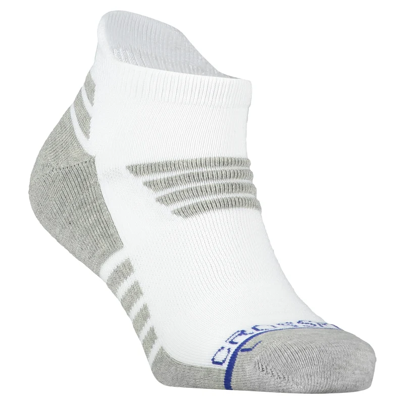 Tempo | Men's Low Cut Socks - White/Grey