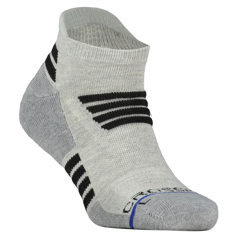 Tempo | Men's Low Cut Socks - Grey/Black