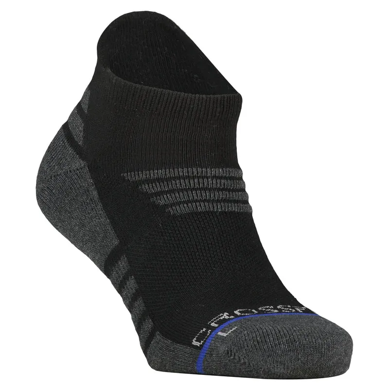 Tempo | Men's Low Cut Socks - Black/Charcoal