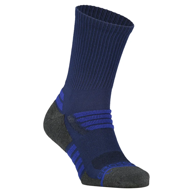 Tempo | Men's 10" Crew Socks - Navy/Royal Blue