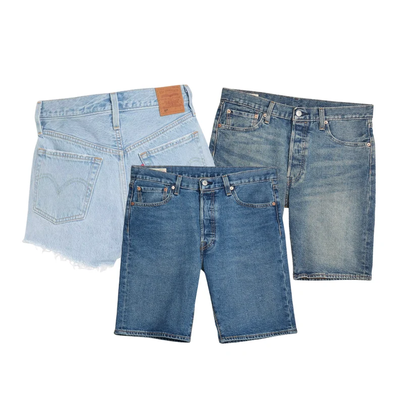 AUTUMN DROP 50x Pièces Short Levi's 501 (48H DISPATCH)