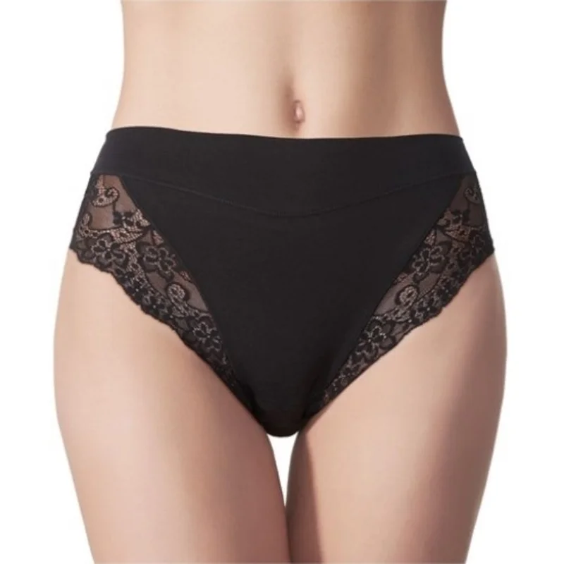 Janira - Esencial High Brief 2er-Pack Schwarz