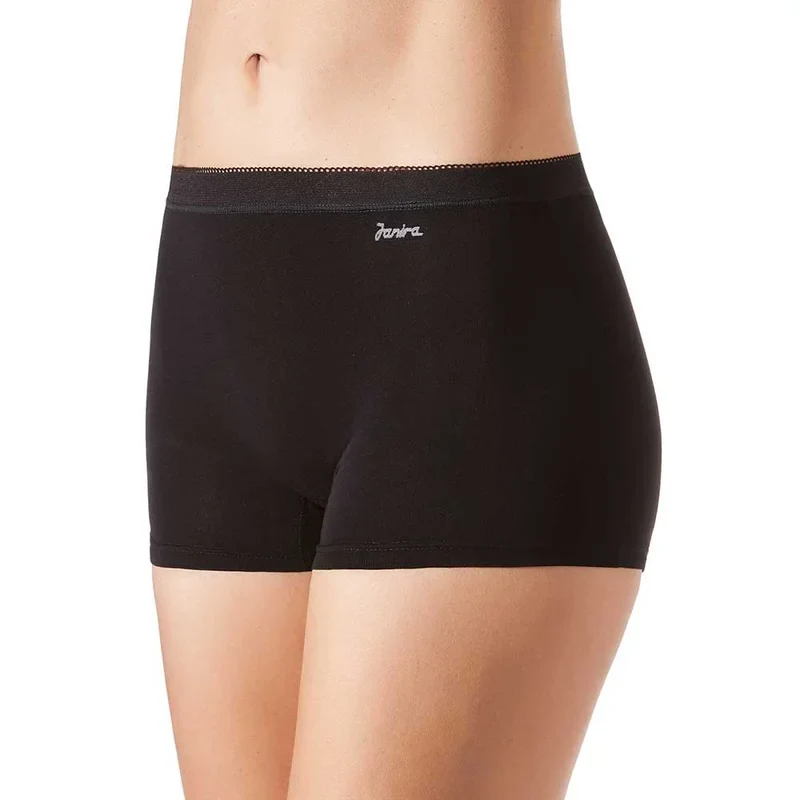 Janira - Esencial Boxer 2er-Pack Schwarz