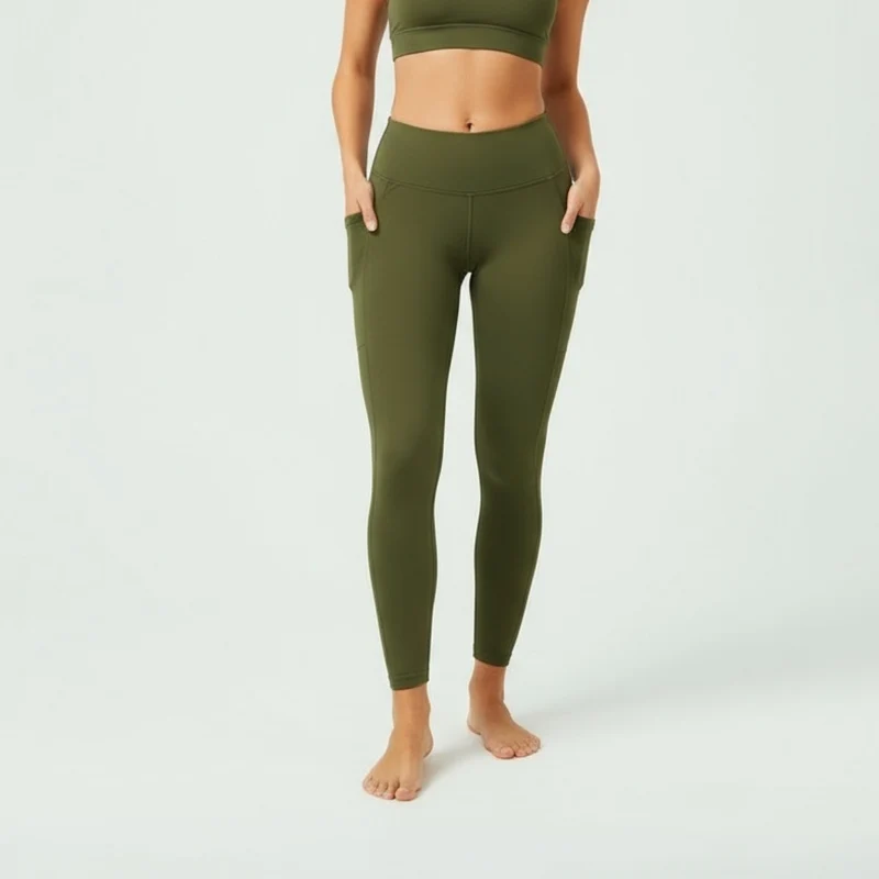 Leggings con Doble Bolsillo Lateral