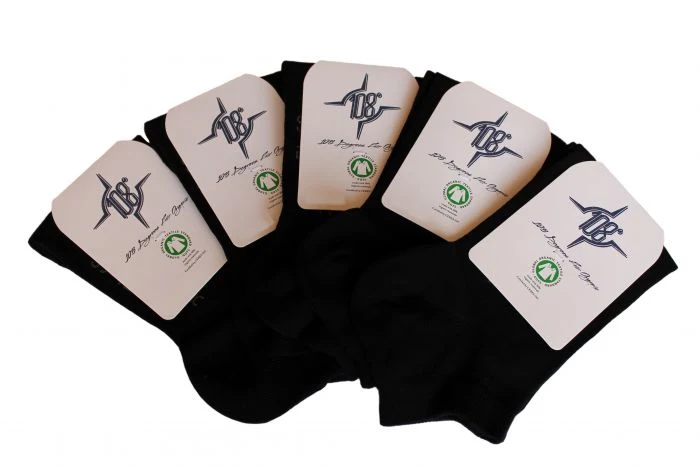 Wochenration Sneakersocken aus Biobaumwolle