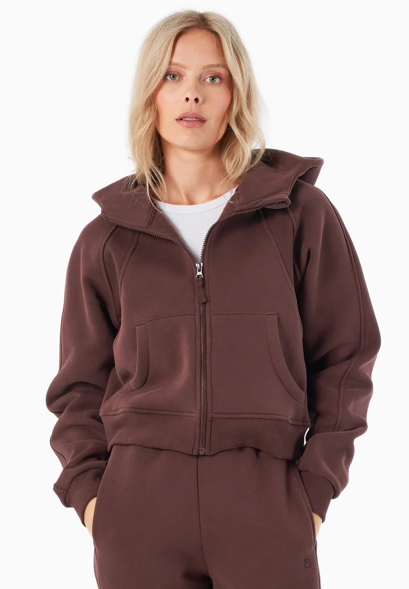 JODDY | Essentials Full Zip-Hoodie aus Bio-Baumwolle und recyceltem Polyester