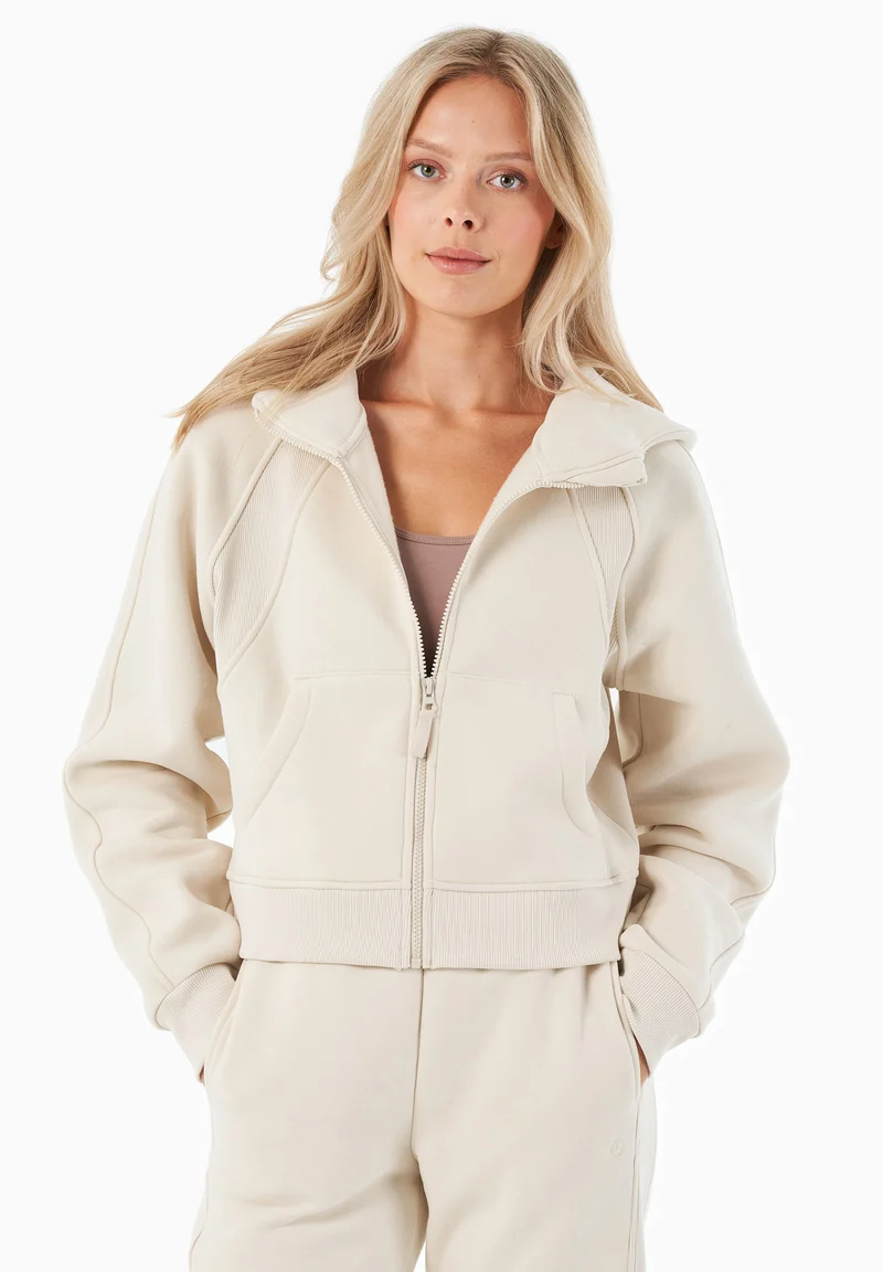 JODDY | Essentials Full Zip-Hoodie aus Bio-Baumwolle und recyceltem Polyester