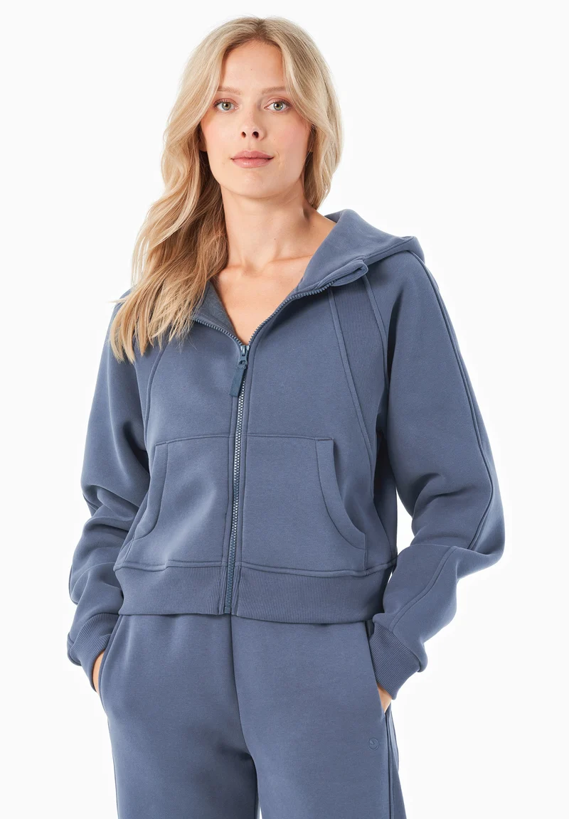 JODDY | Essentials Full Zip-Hoodie aus Bio-Baumwolle und recyceltem Polyester