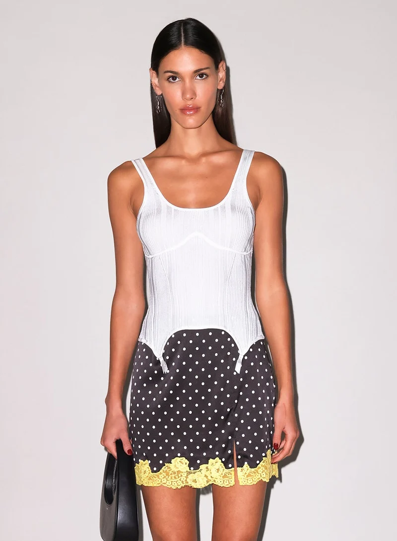 Rib Garter Top
