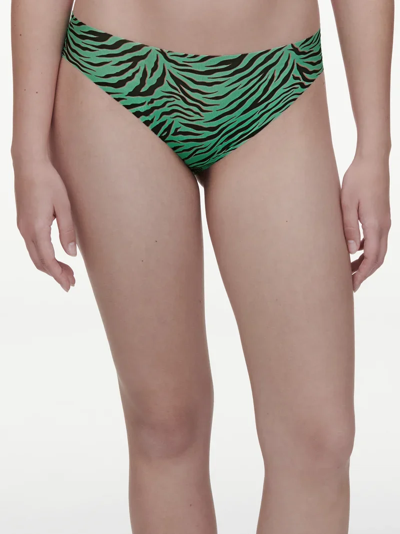 Chantelle – Pulpies Bikinihose Smaragdzebra