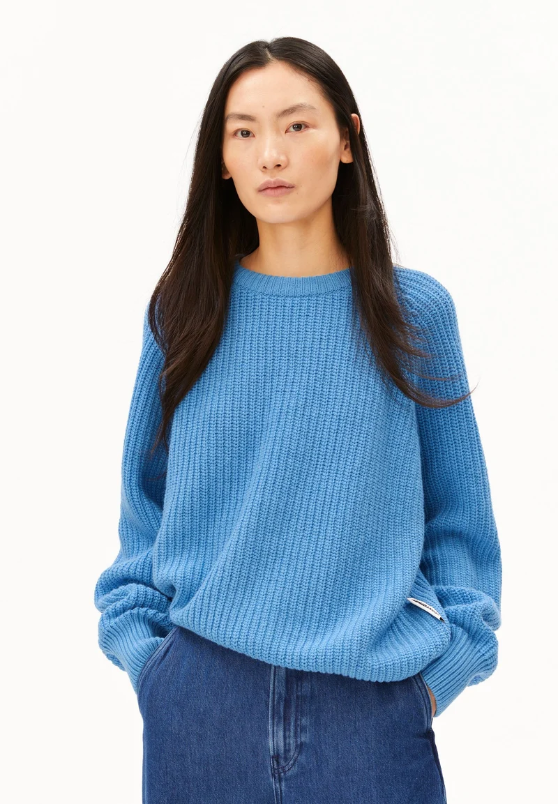 Rib Knit Sweater skylight