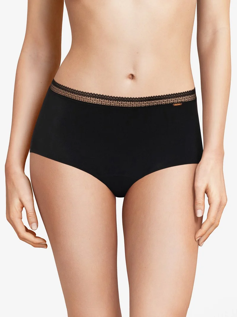 Chantelle - Flux Abondant Period Proof Heavy Flow High Waist Slip Schwarz