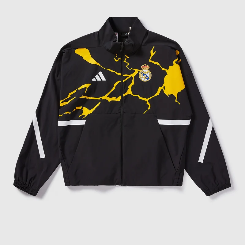 adidas Real Madrid 25/26 x Marvel Kinder Anthem Jacke
