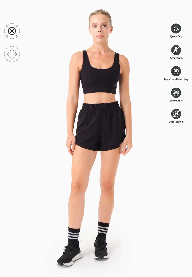 SELENNA | Shorts aus recyceltem Polyamid