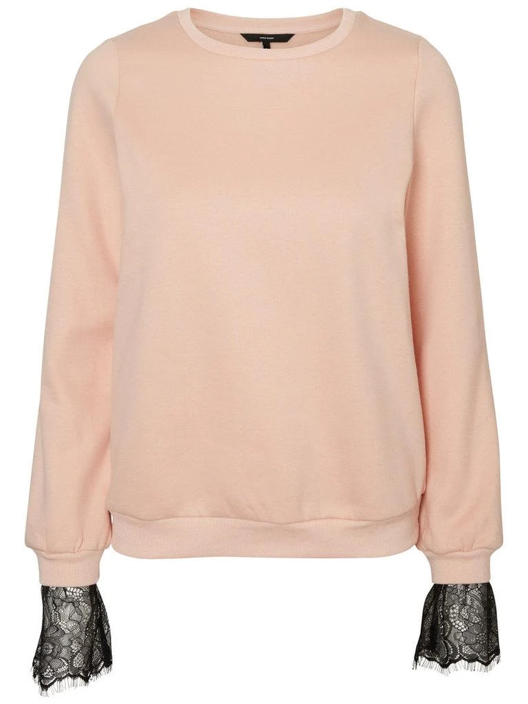VERO MODA Damen Bluse VMBESSIE LS SWEAT D2-7