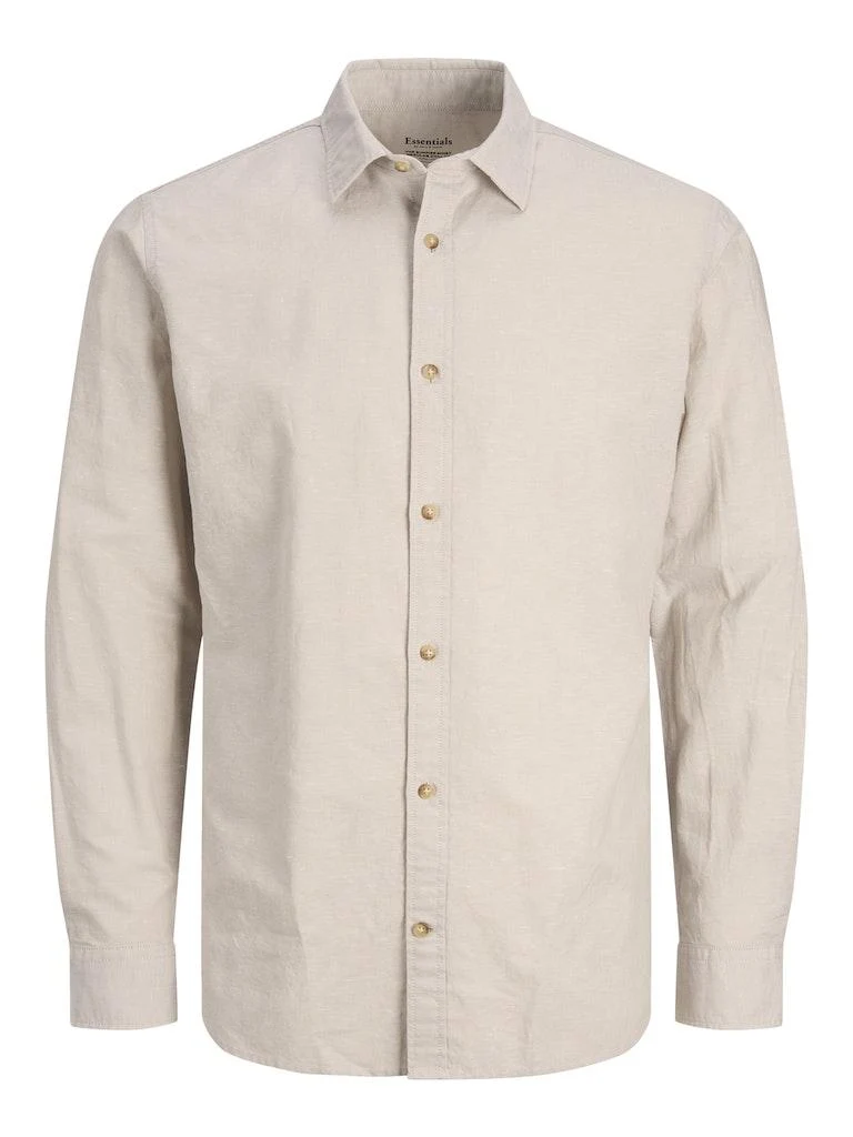 Jack & Jones Herren Hemd JJESUMMER SHIRT L/S S23 SN