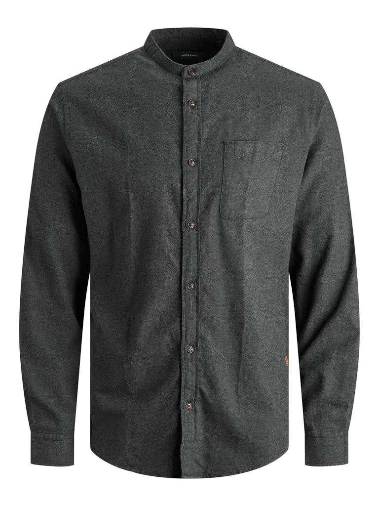Jack & Jones Herren Hemd JJEBAND HEATHER SHIRT L/S STS