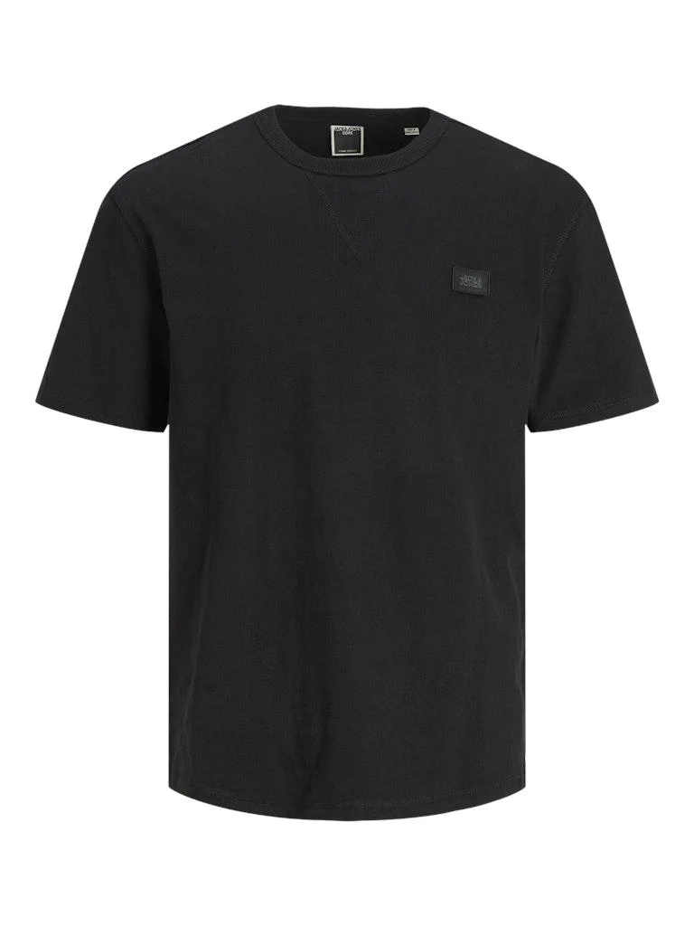 Jack & Jones Herren T-Shirt JCOCLASSIC WAFFLE BADGE TEE SS NOOS