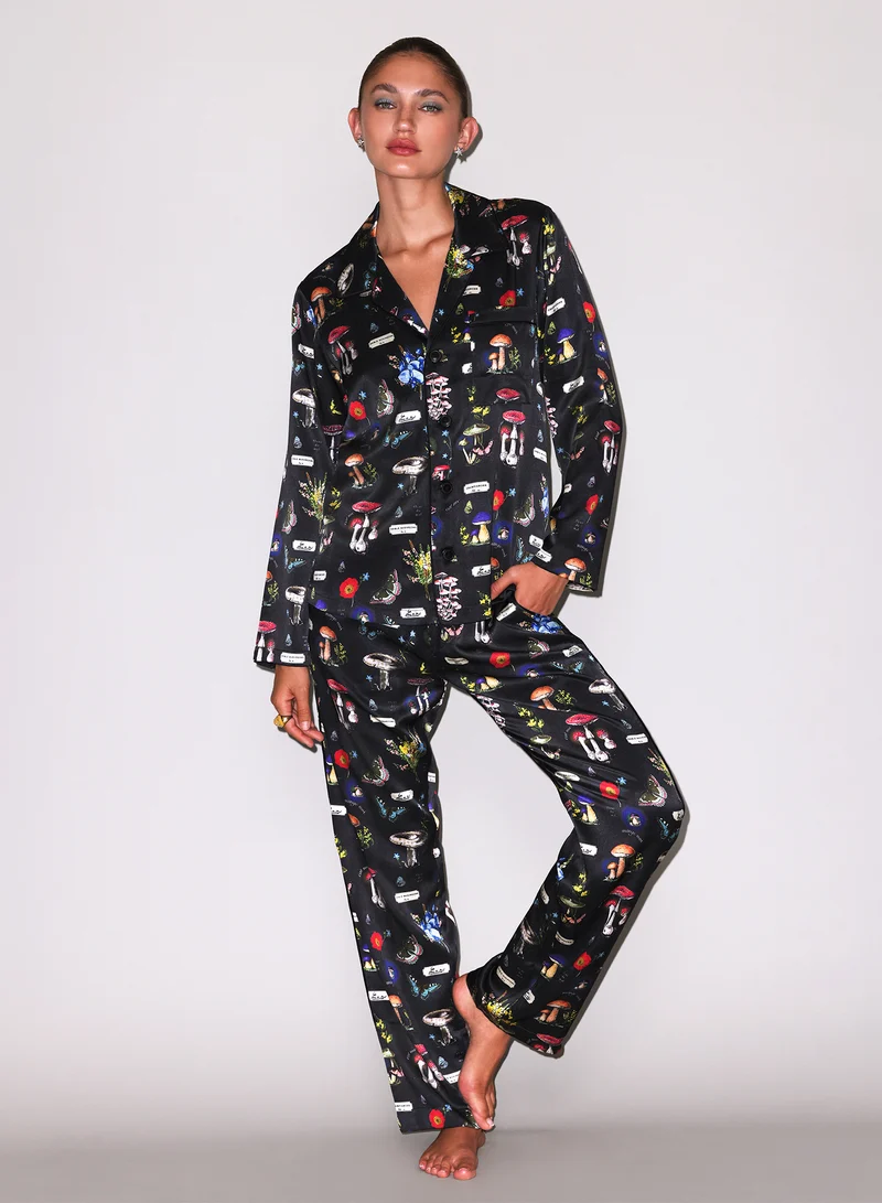 Magical Mushroom PJ Top