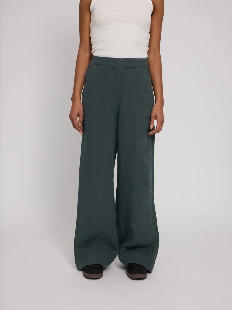 Wide Leg Linen Pants bottle