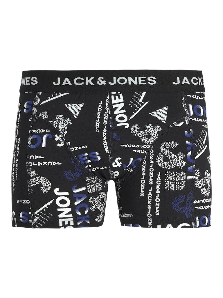 Jack & Jones Herren Boxershorts JACMOIZ LOGO TRUNK SN