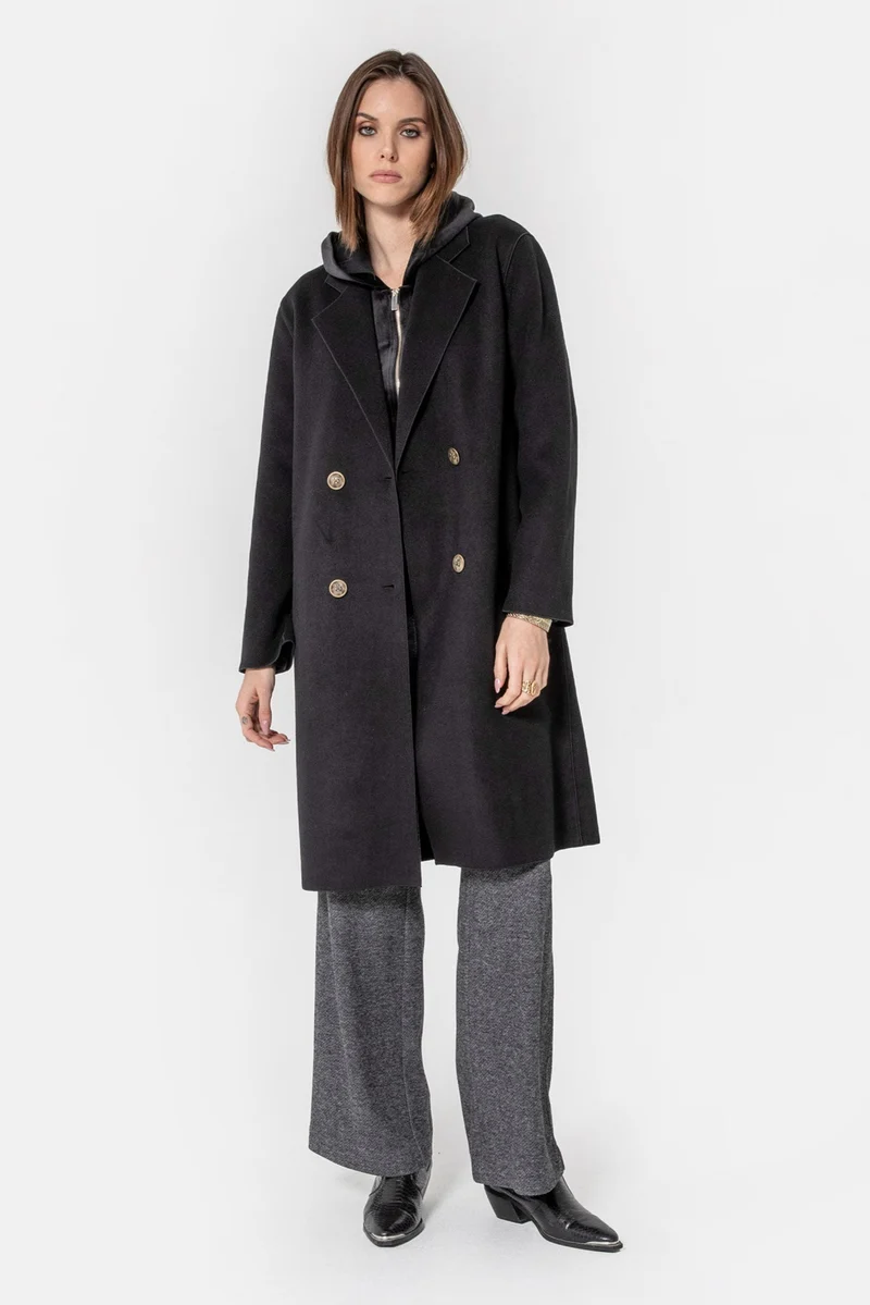Manteau long noir
