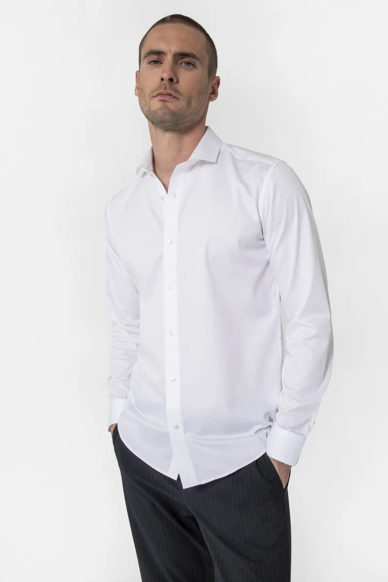 Chemise intemporelle blanche