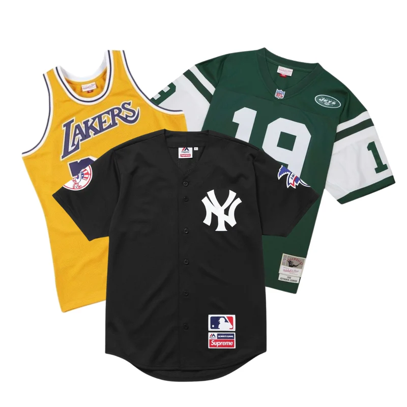 Mix 30x Pièces Pro Sport Jersey NBA NFL NHL MLB