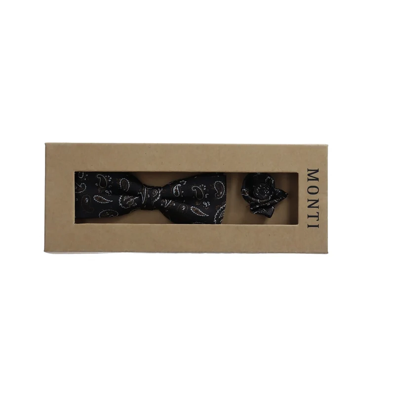 Monti Herren in black paisley