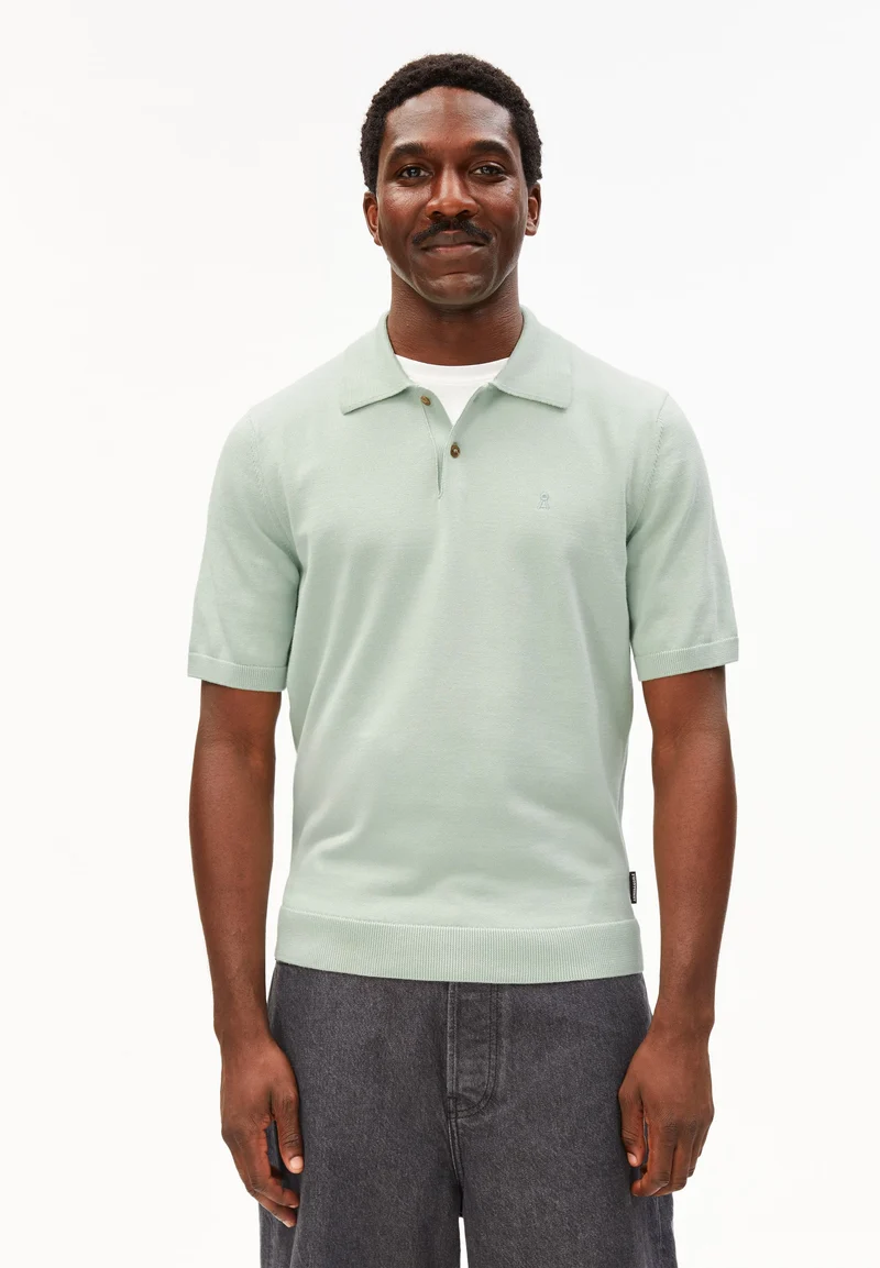 Shortsleeve Knit Poloshirt foam