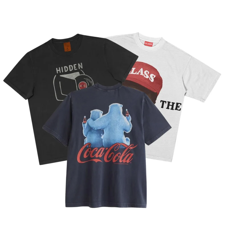 Mix 20kg Tee-shirt Vintage Printed USA